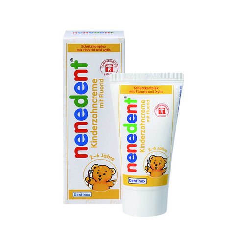 Baan貝恩 -nenedent木糖醇兒童牙膏-綜合水果配方（50ml)  |全新商品