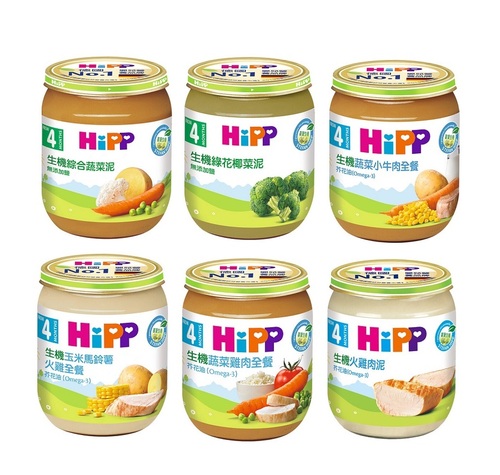 HiPP喜寶-生機蔬菜泥125g-精緻全餐系列125g產品圖
