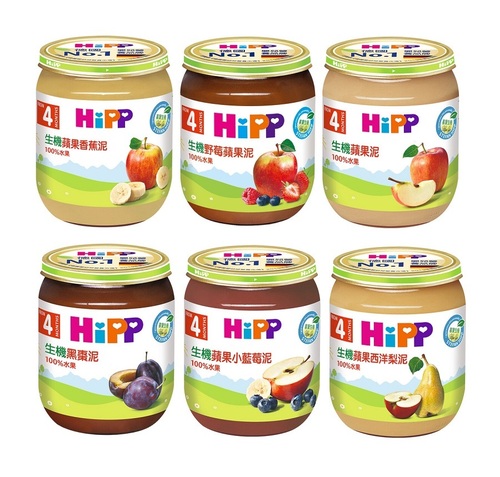 HiPP喜寶 精選生機營養水果泥125g產品圖