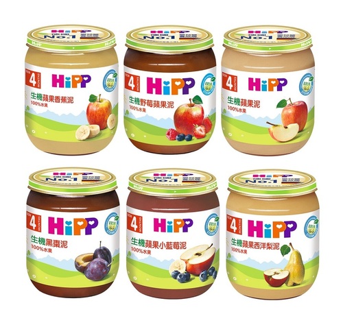 HiPP喜寶 精選生機營養水果泥125g  |寶寶食品|蔬果肉泥｜粥類｜其他食品