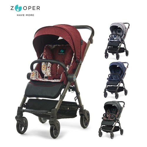 送提籃【Zooper】Jazz2 全能小戰車-輕奢版（+10配件）  |外出用品|嬰幼兒手推車