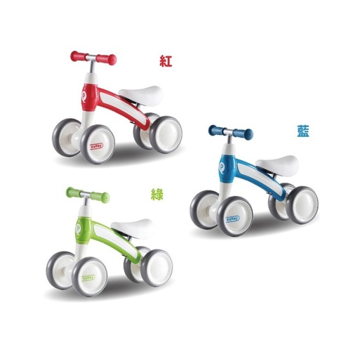 Qplay Cutey 嚕嚕車/學步車/滑步車/平衡車-三色可選產品圖