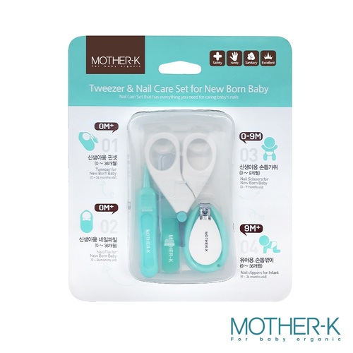 韓國MOTHER-K 寶寶成長修甲4件組  |全新商品