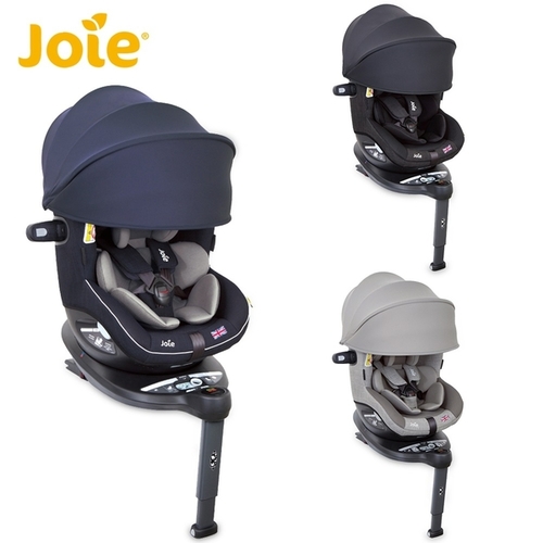 （隨機送費雪海馬）Joie i-spin360™ 汽座0-4歲頂篷款|0-4歲全方位汽座全罩款  |外出用品|安全汽座｜增高墊