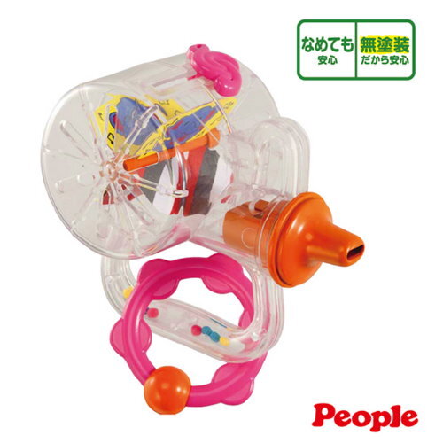日本 People 新口哨笛智育玩具  |嬰幼玩具|嬰幼兒成長玩具